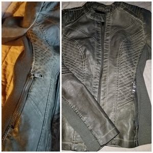 XS faux Leather Jacket
